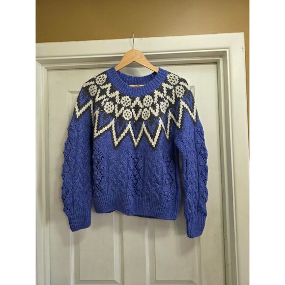 Ladies Lucky Brand Fair Isle Sweater (S) - Picture 2 of 3